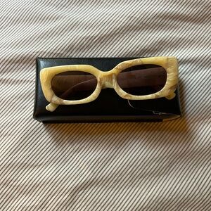 CRAP Eyewear Stylish Beige Sunglasses